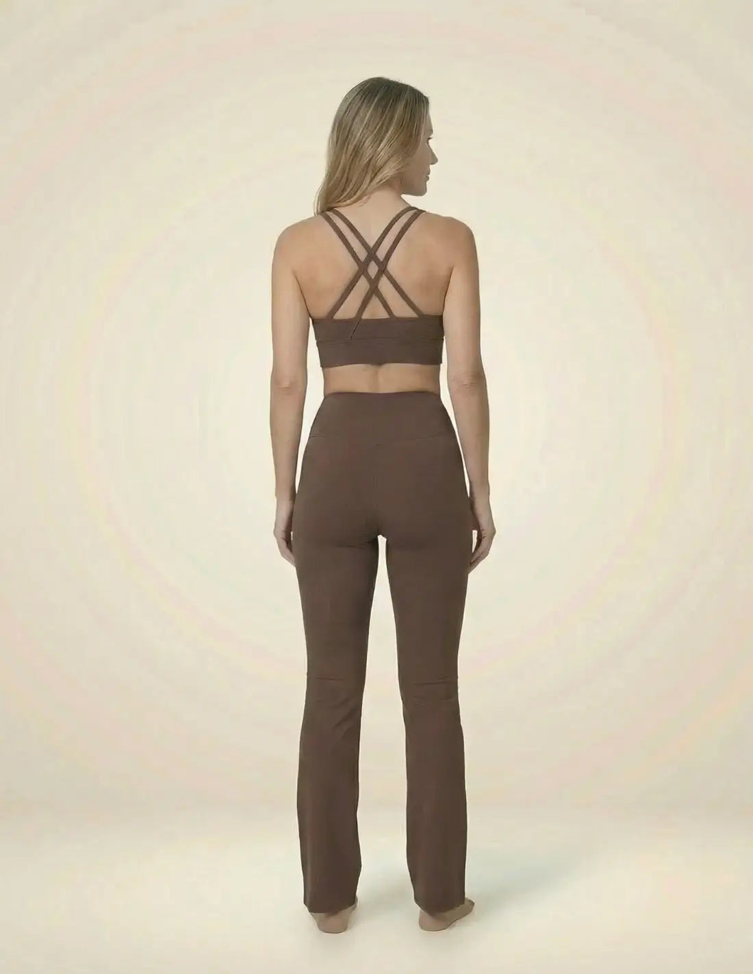 Legginsy modelujące rozkloszowane w stylu Monaco.