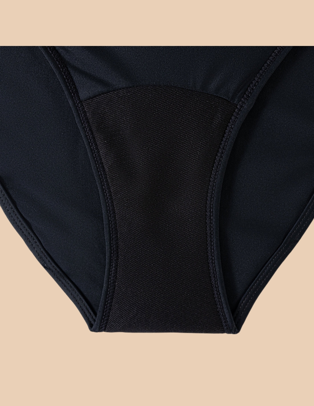 Pack de 2 slips de bain brésiliens Bimba pour flux menstruel abondant