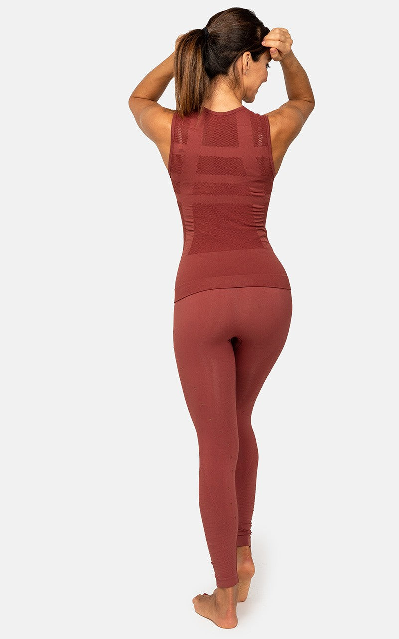 Set: Legging y Camiseta deportiva con fibra Emana, Namasté