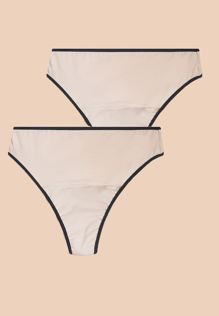Pack 2 Tanga menstrual Flujo moderado Jolie