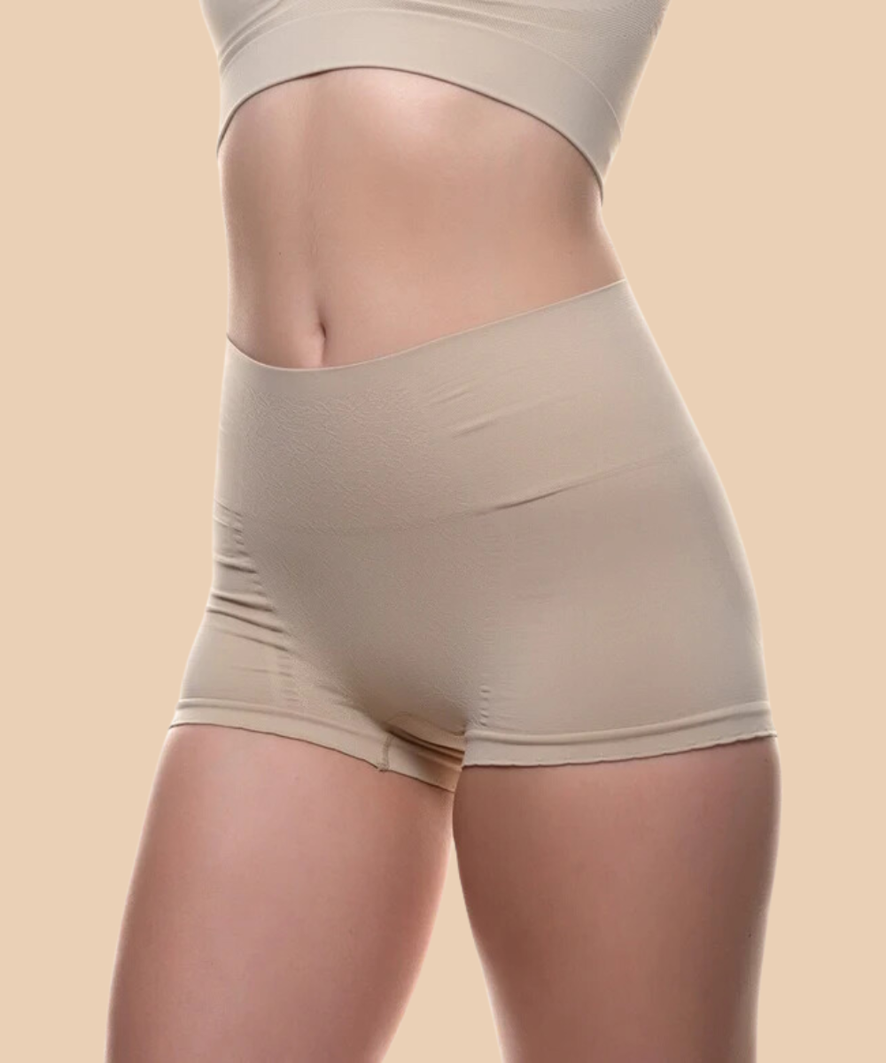 Gaine réductrice ventre plat sans couture avec fibre Emana Lidy