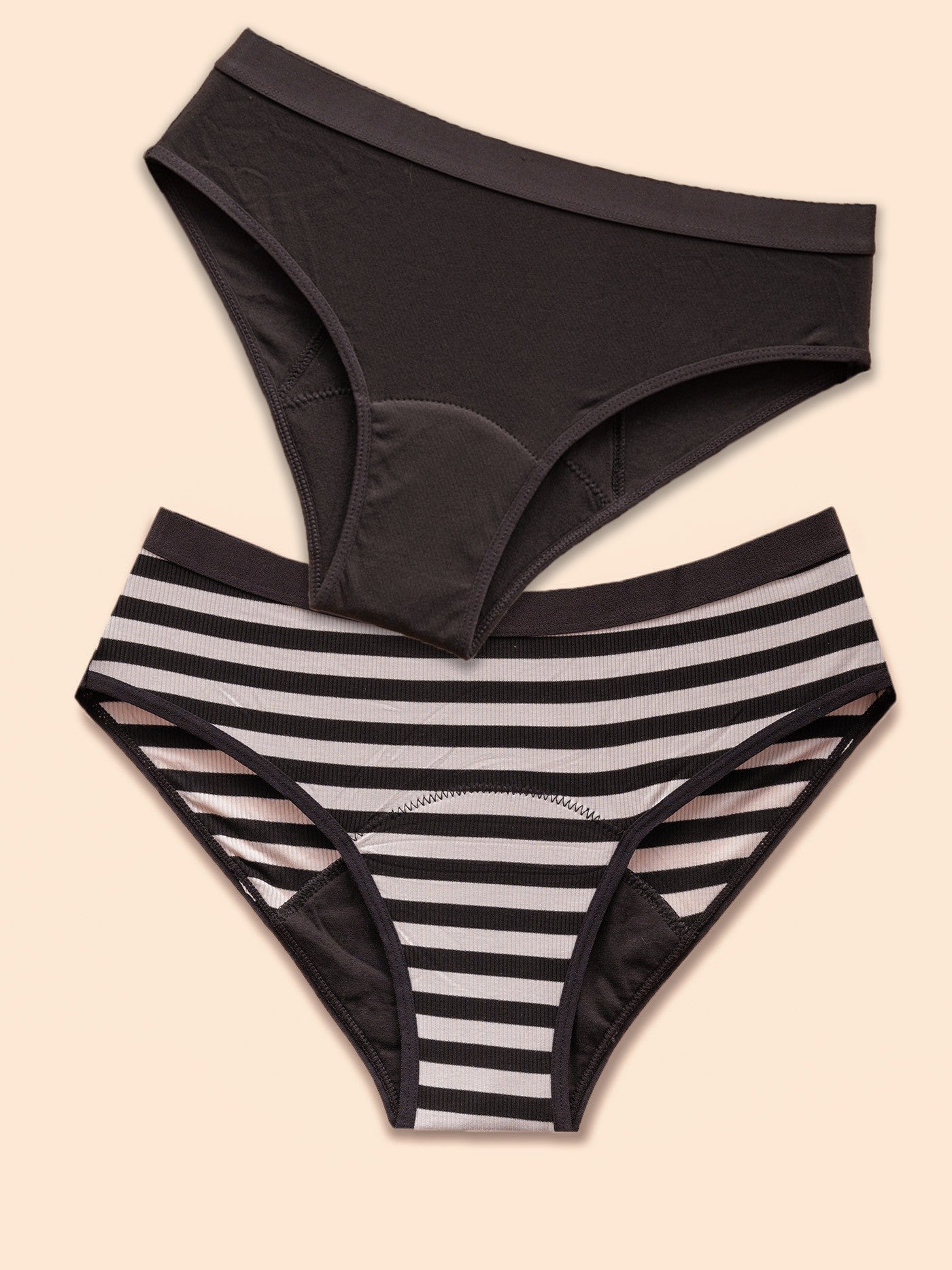 Pack 2 bragas menstruales para adolescentes Bianca