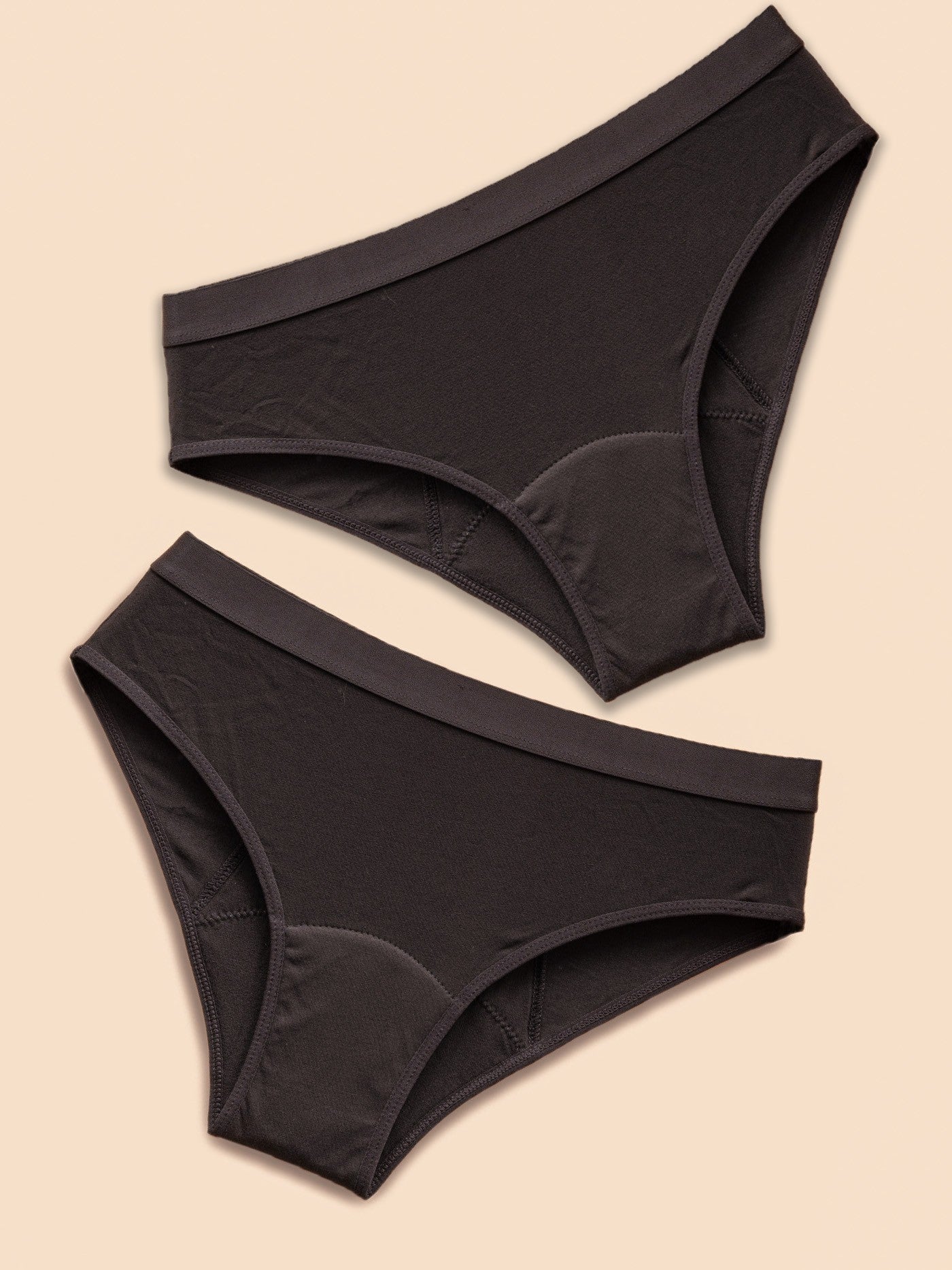 Pack de 2 bragas menstruales de algodón, Boston