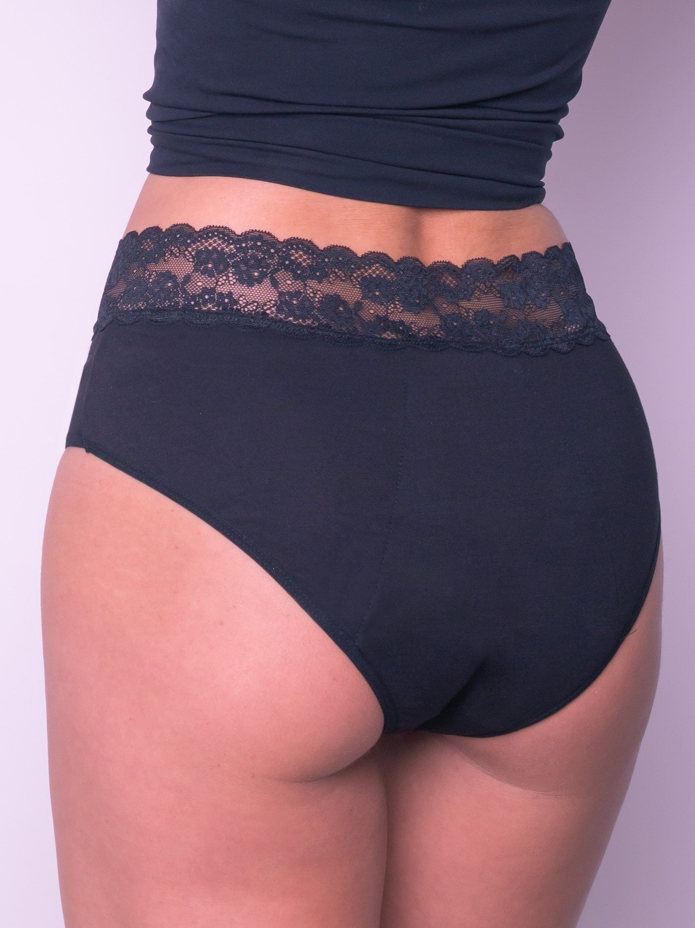 Pack de 3 Bragas menstruales de algodón flujo abundante, Lola