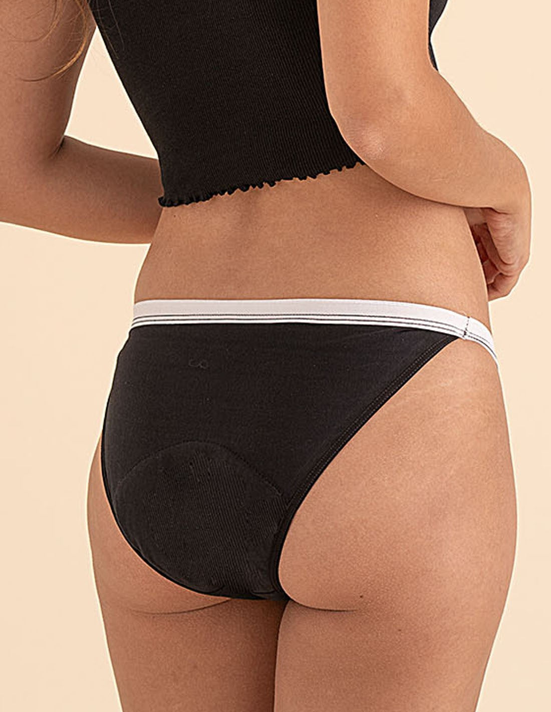 Pack de 2 Bragas brasileñas menstruales de absorción abundante Rio