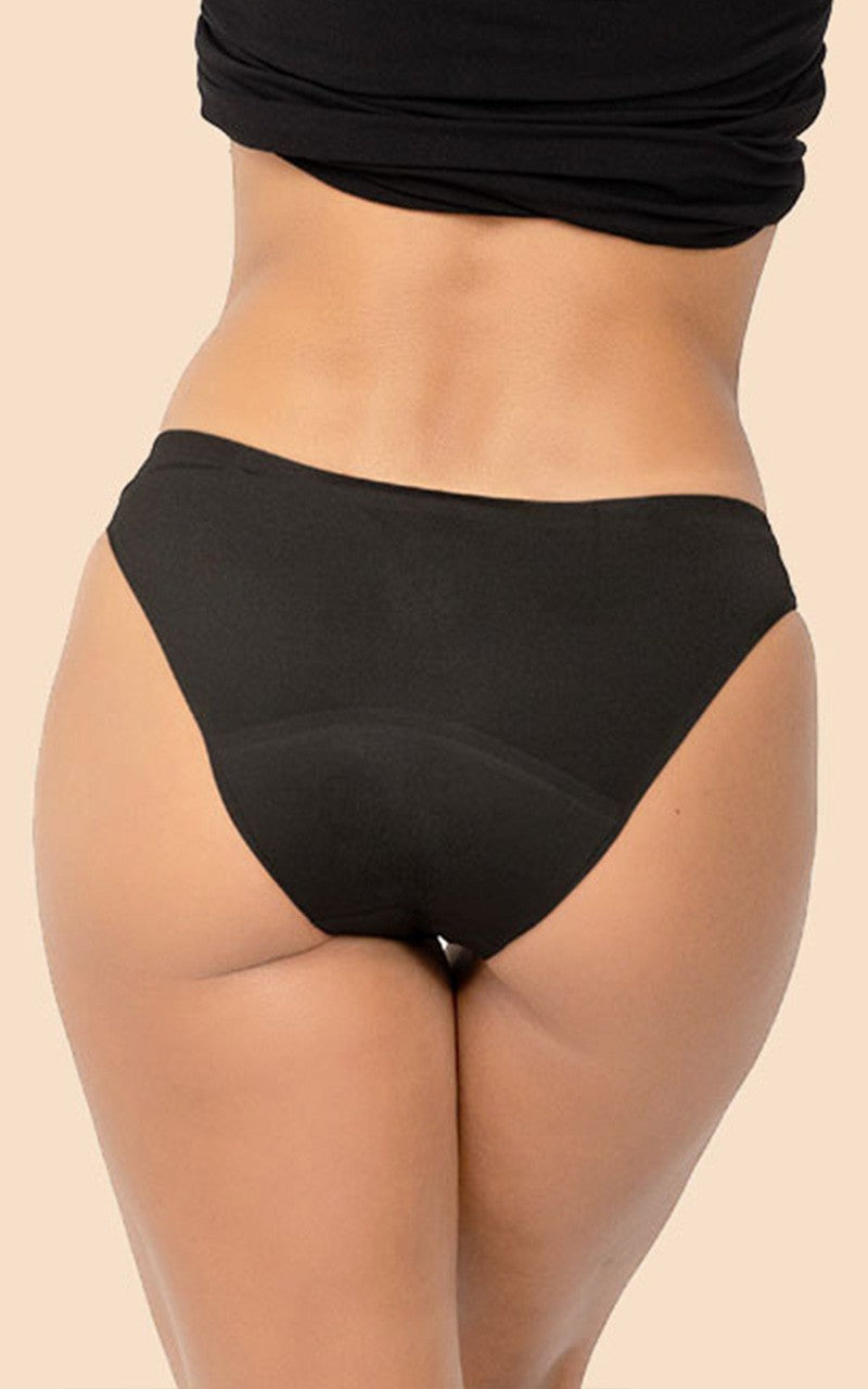 Pack 4 Bragas menstruales invisibles para flujo ligero a moderado, Berta