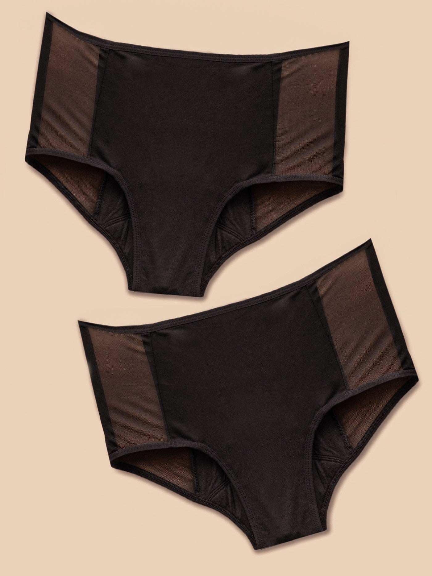 2 Bragas menstruales de algodón flujo abundante Valeria