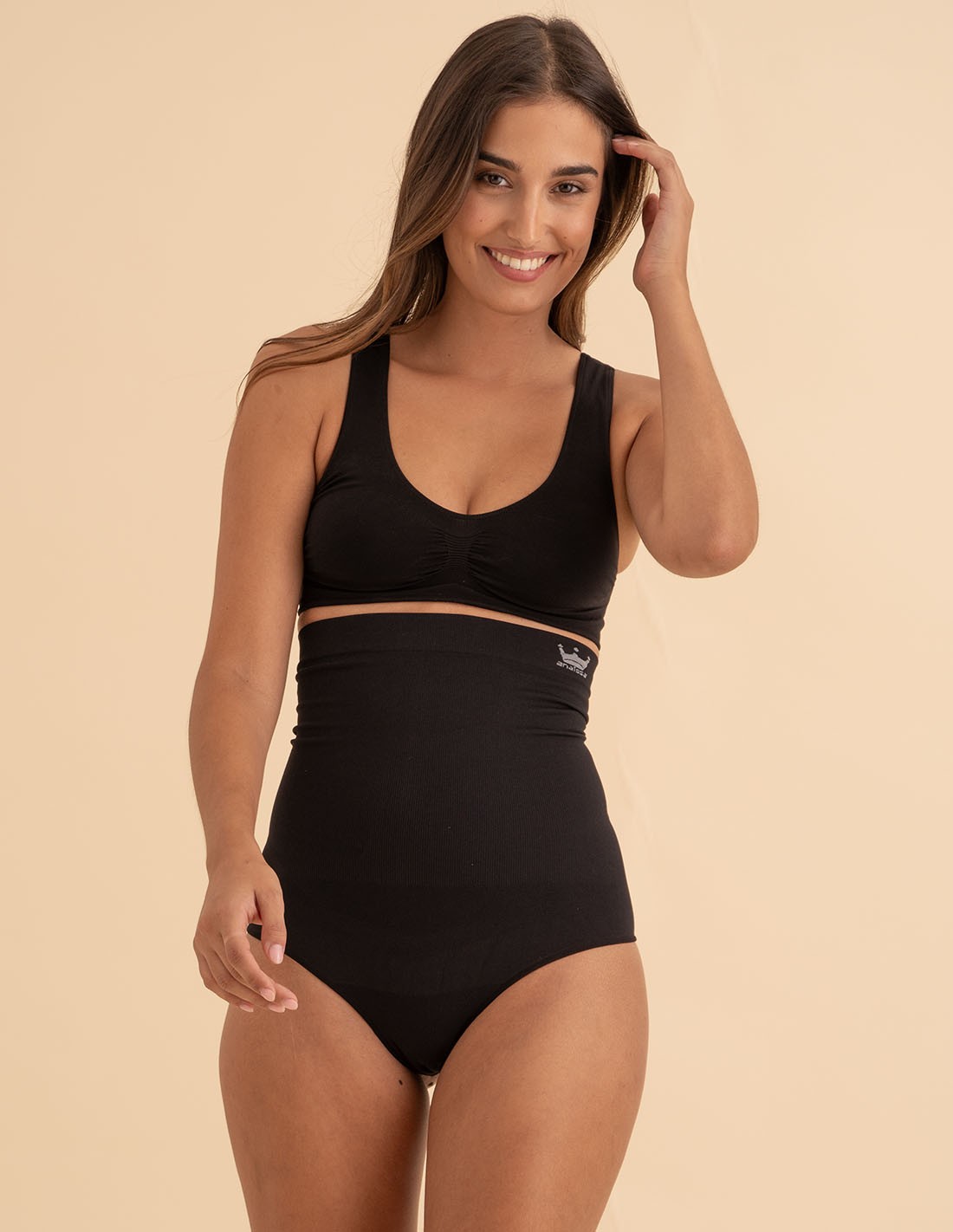 Faja tanga reductora con fibra Emana Bianca