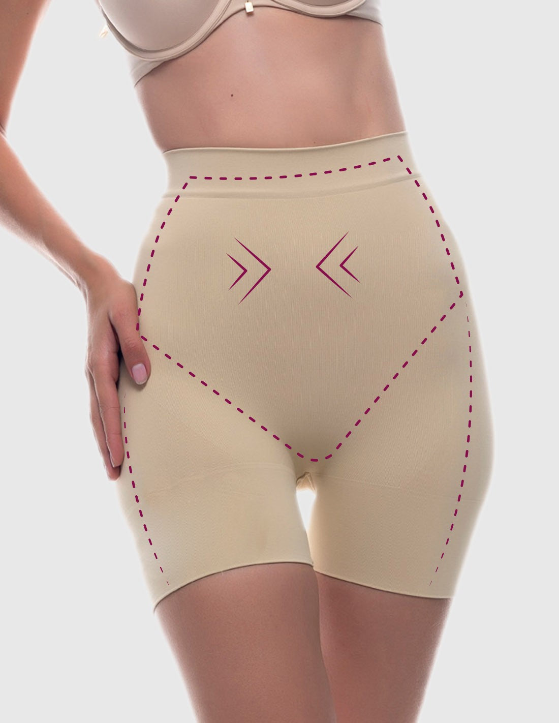 Short alto postparto con fibra Emana, Cloé