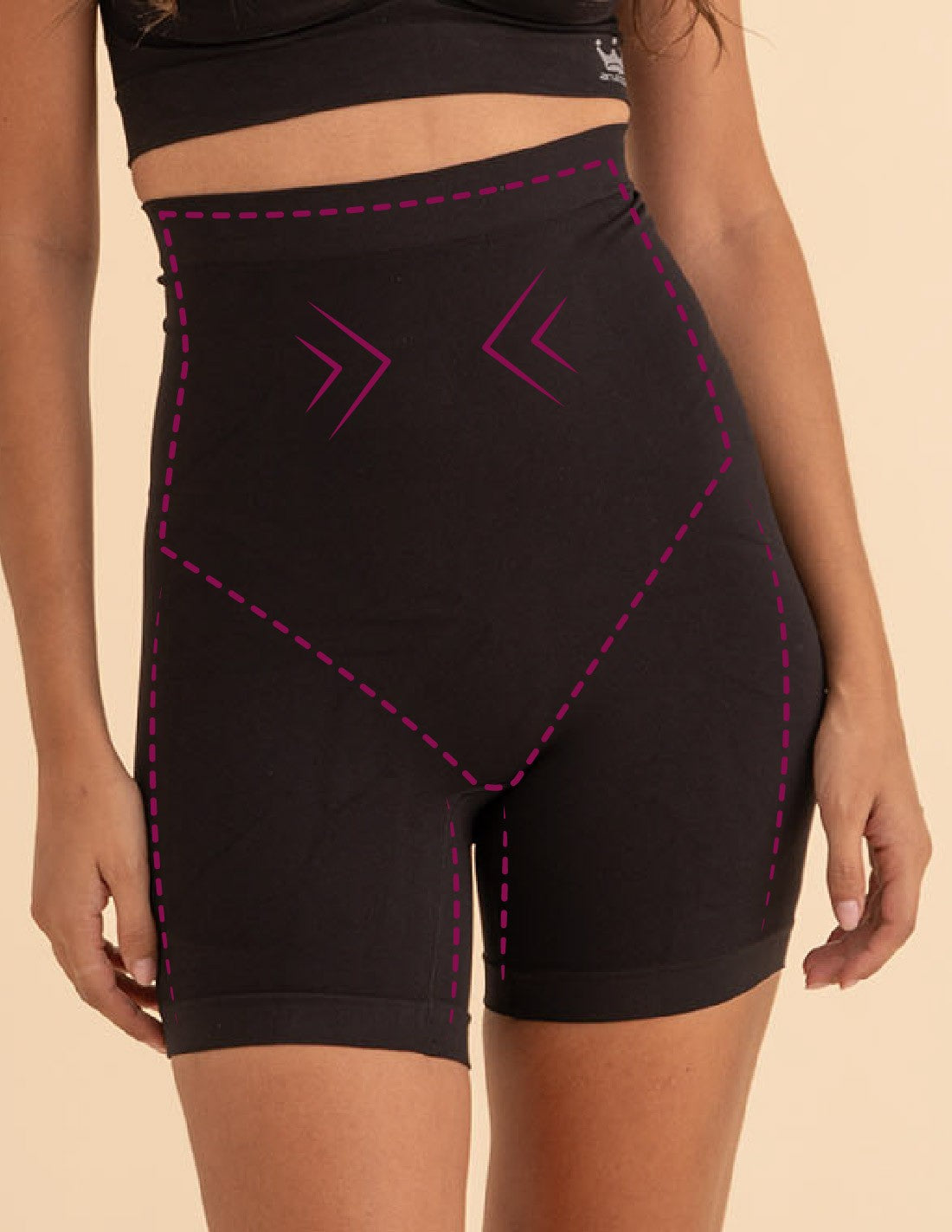 Faja reductora con fibra Emana Push up, Anna