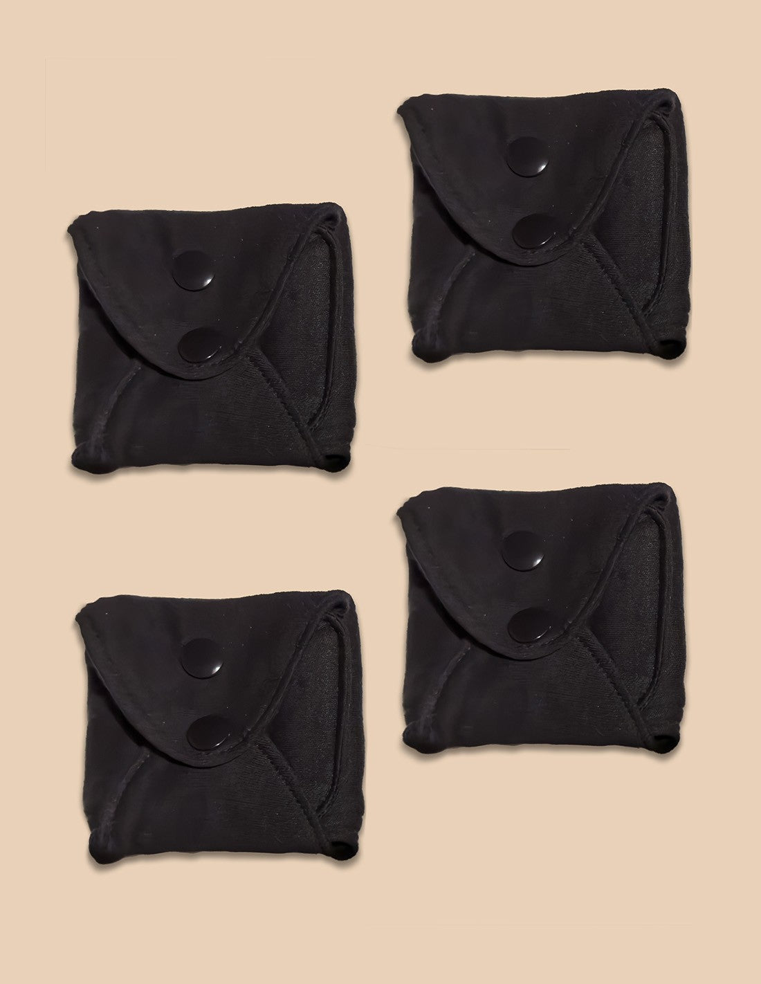 Pack 4 compresa reutilizable de algodón para incontinencias UY