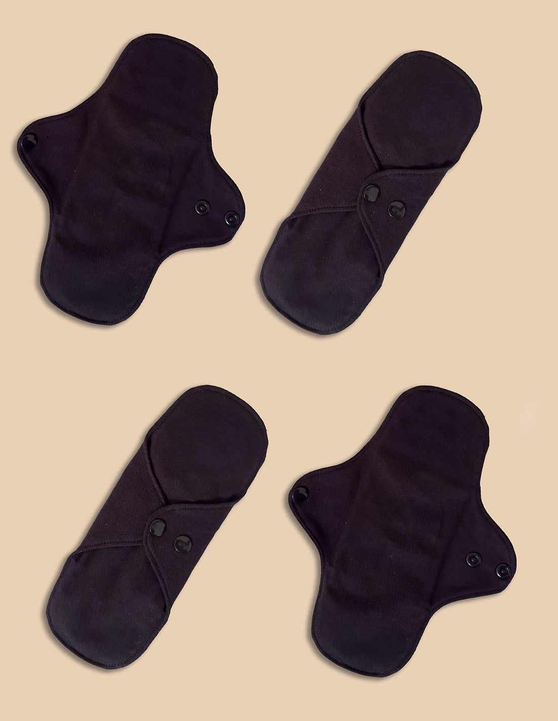 Pack 4 compresa reutilizable de algodón para incontinencias UY