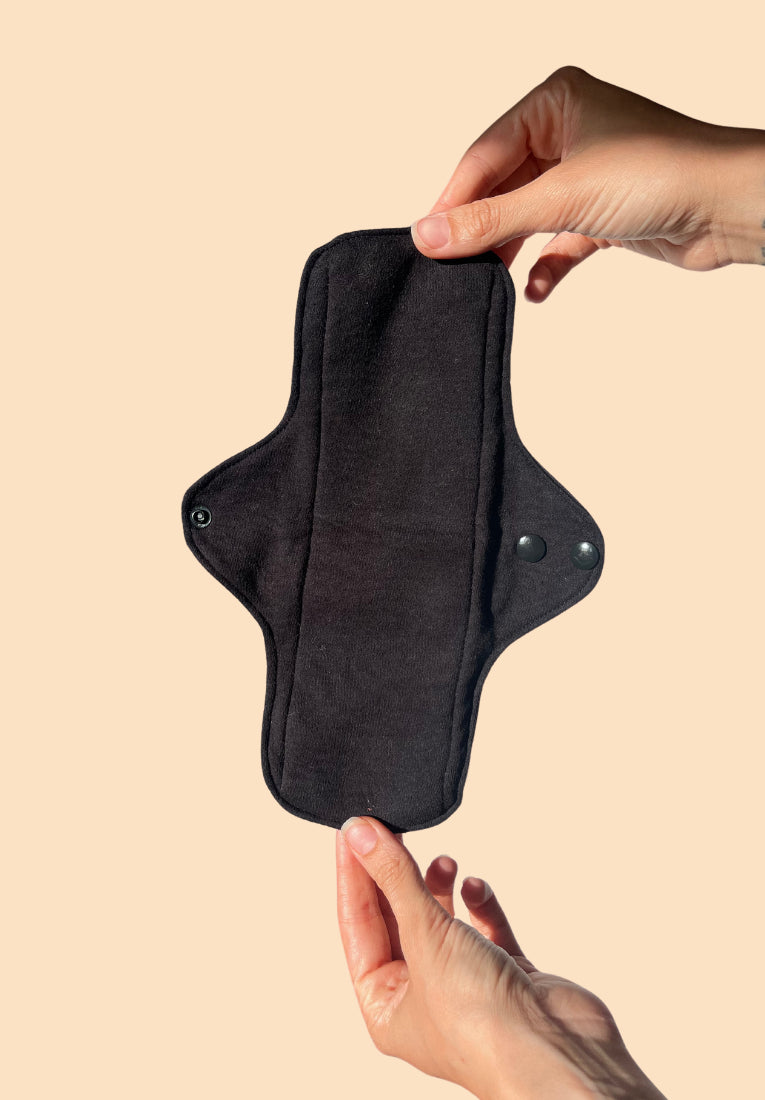 Pack. 4- Compresa menstrual flujo abundante de algodón Youcare.