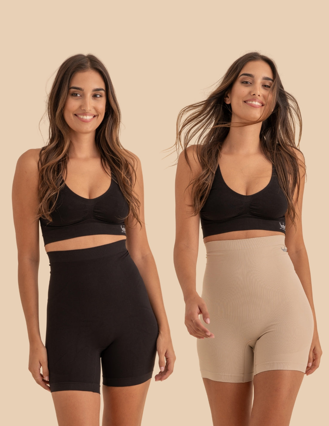 Ceinture amincissante taille haute avec fibre Emana Anna