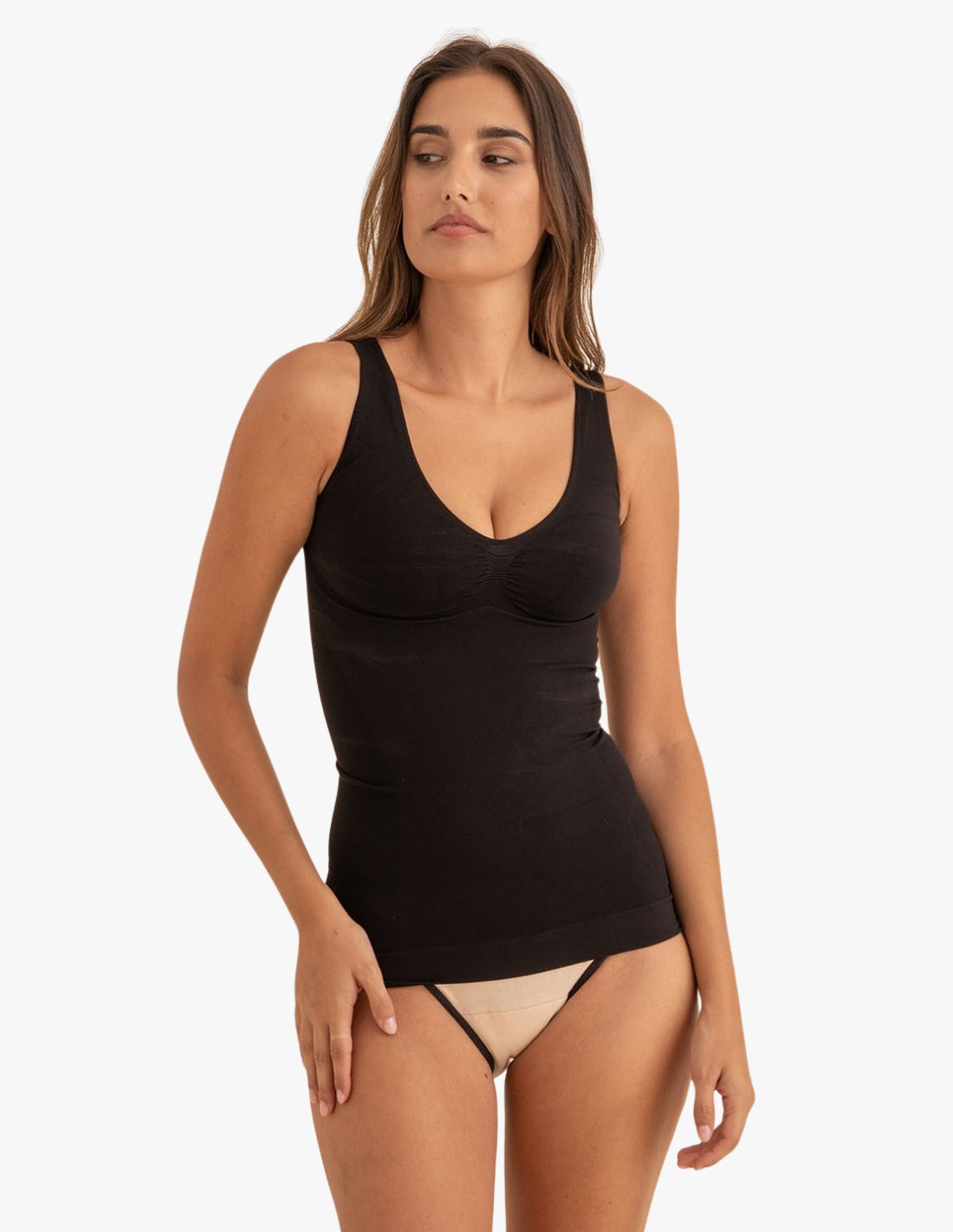 Camiseta moldeadora sin costuras Nora