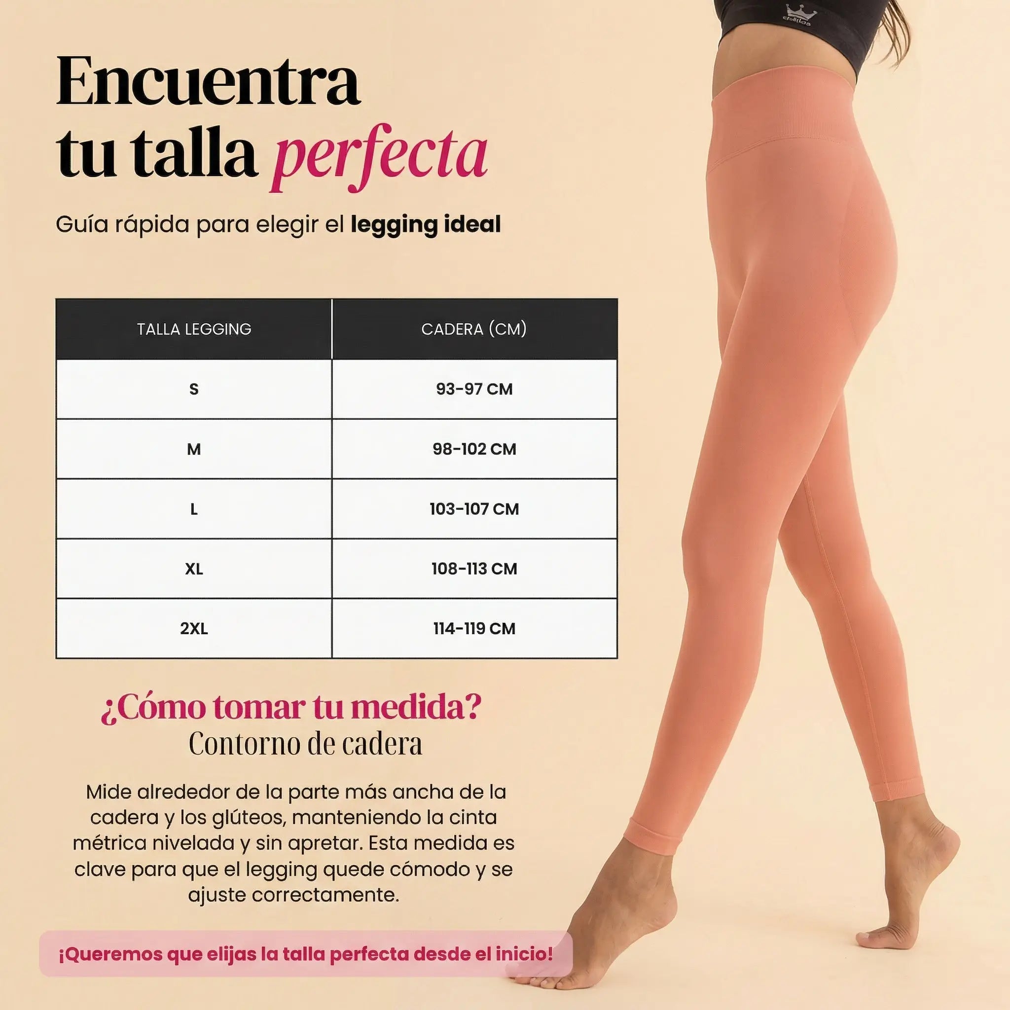 Ładne legginsy z płaskim brzuchem push-up