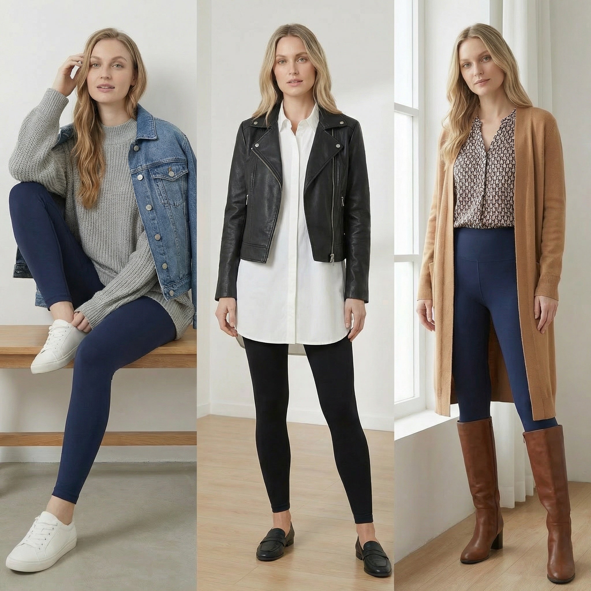 Leggings gainants push-up Lena 160 deniers avec technologie FIR