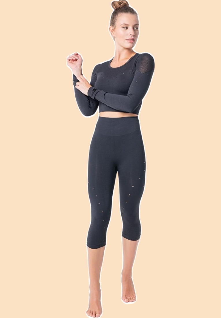 Set: Legging y Top deportivo con fibra Emana, Namasté