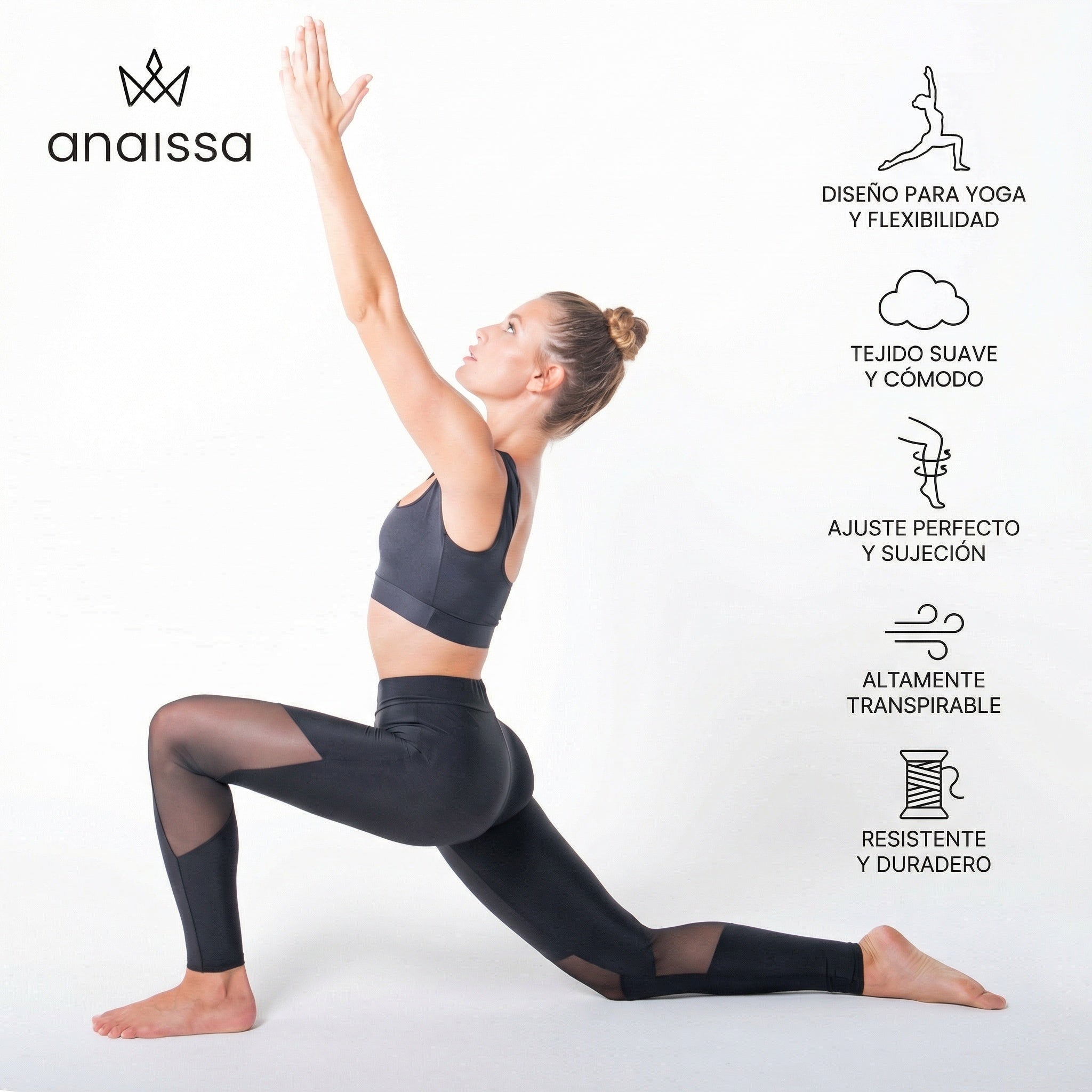 Legging de sport taille haute Dublin Ymax