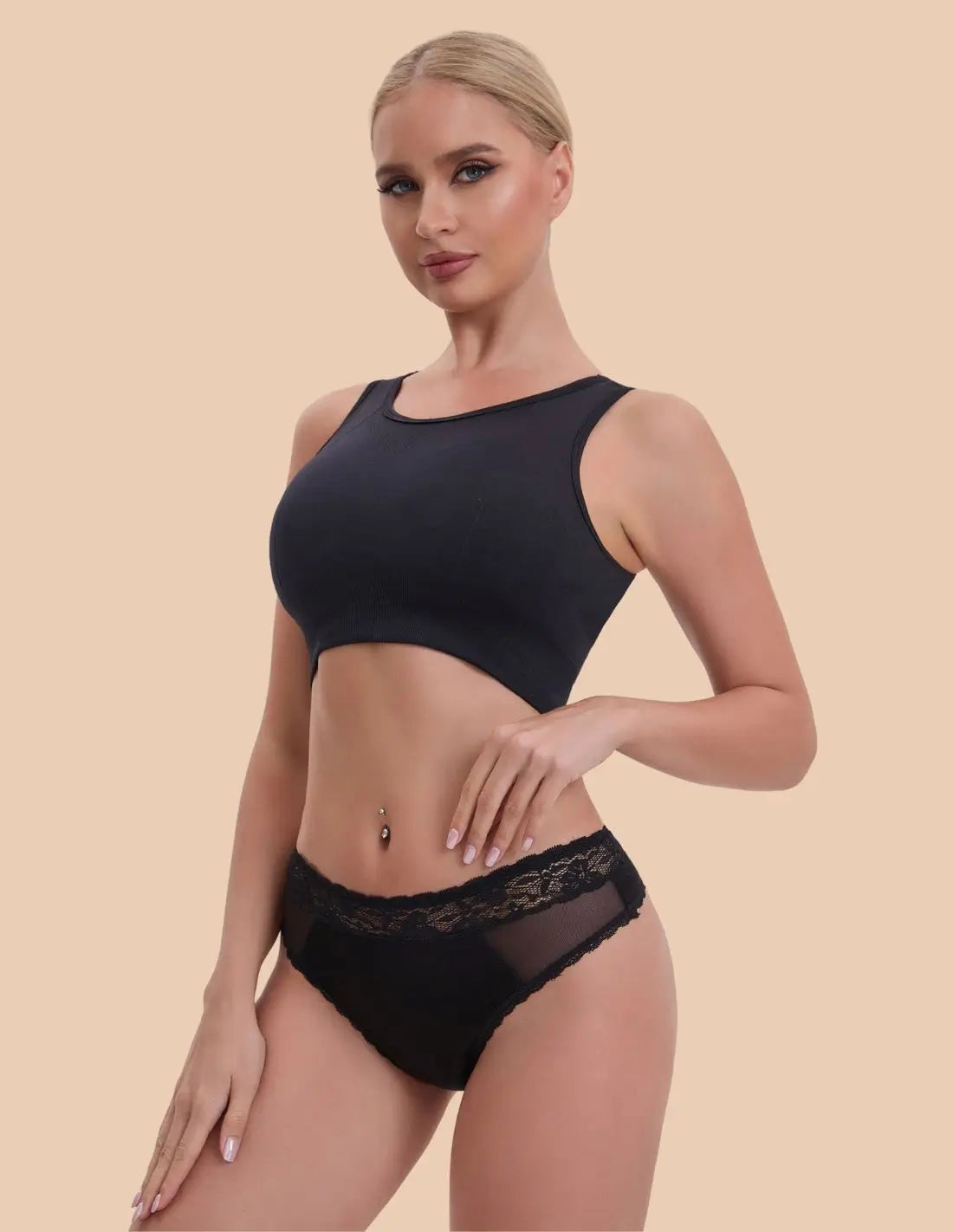 2 bamboo menstrual thongs Weekly