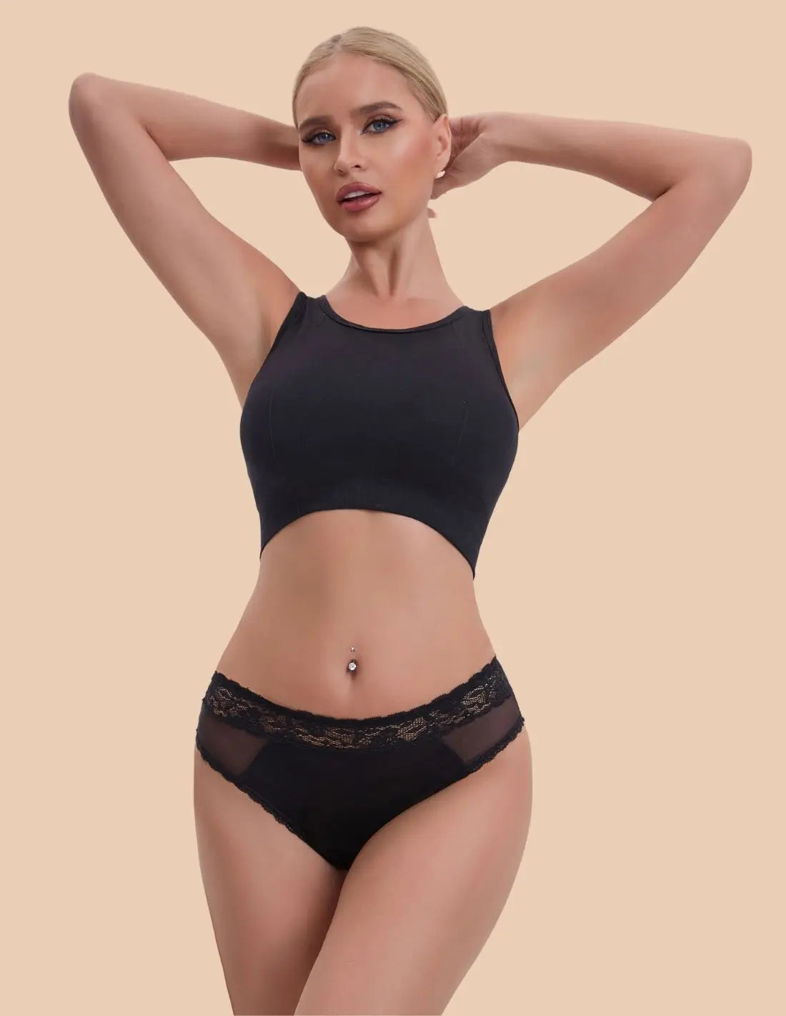 2 bamboo menstrual thongs Weekly