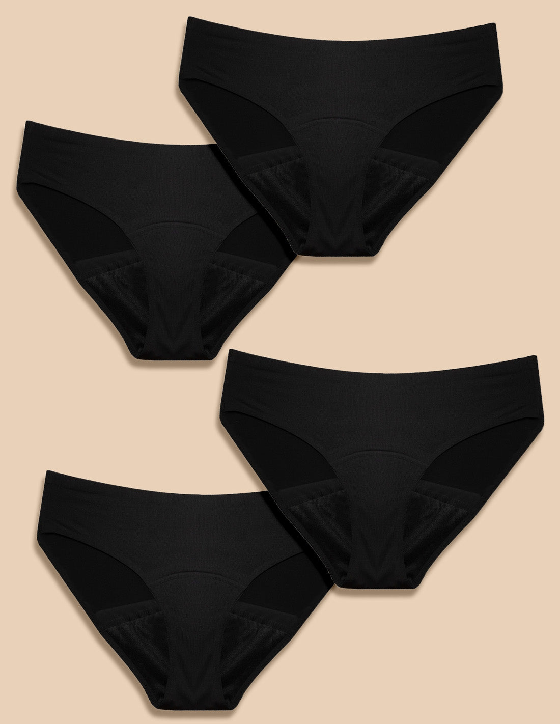 4 culottes menstruelles invisibles Berta