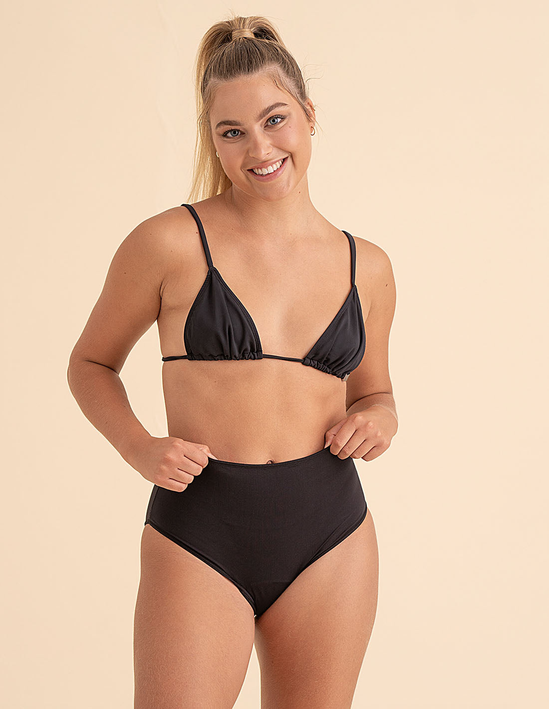 Reusable menstrual full swim bikini heavy flow protection up to 4 hours Briggite