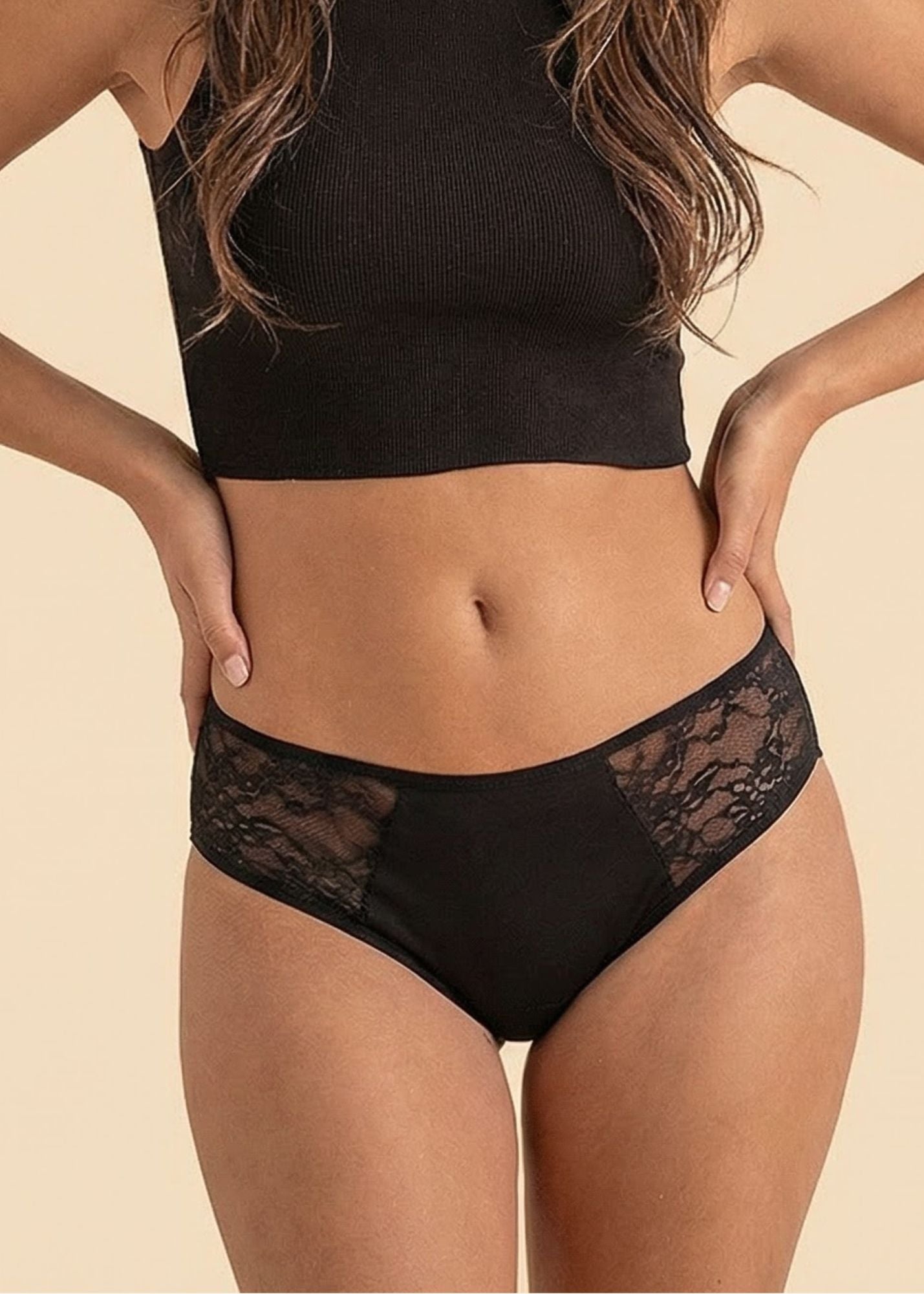 Culotte menstruelle en bambou Cloé flux abondant