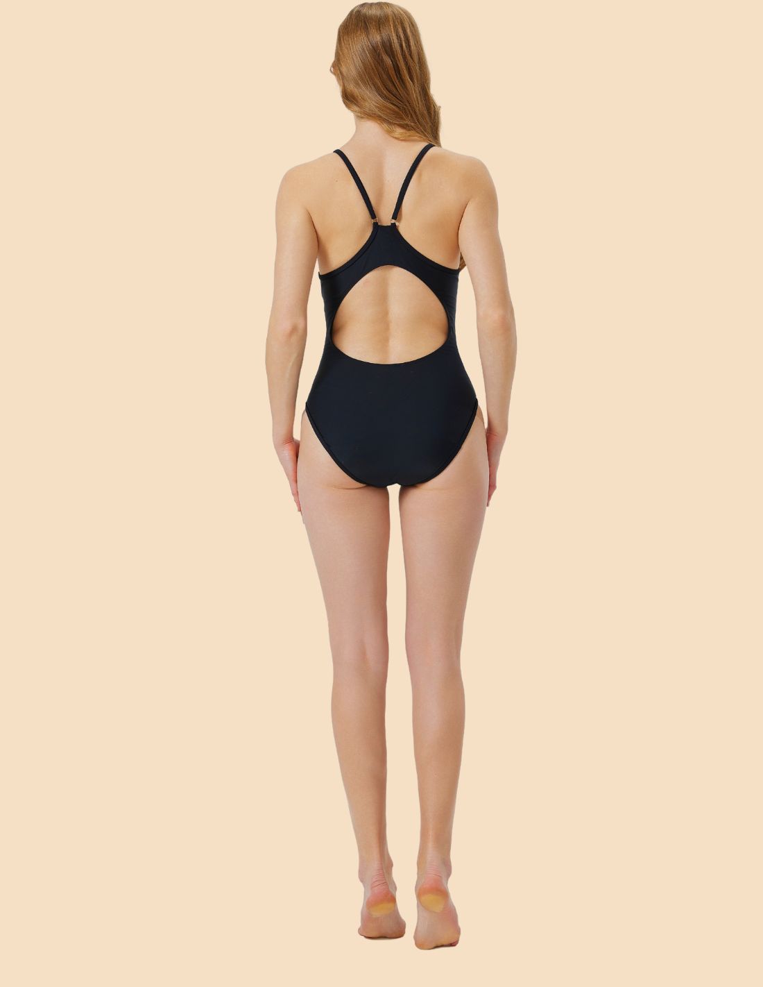 Maillot de bain de sport menstruel FreeU pour femmes et adolescentes en natation, absorption 4 heures Ibiza