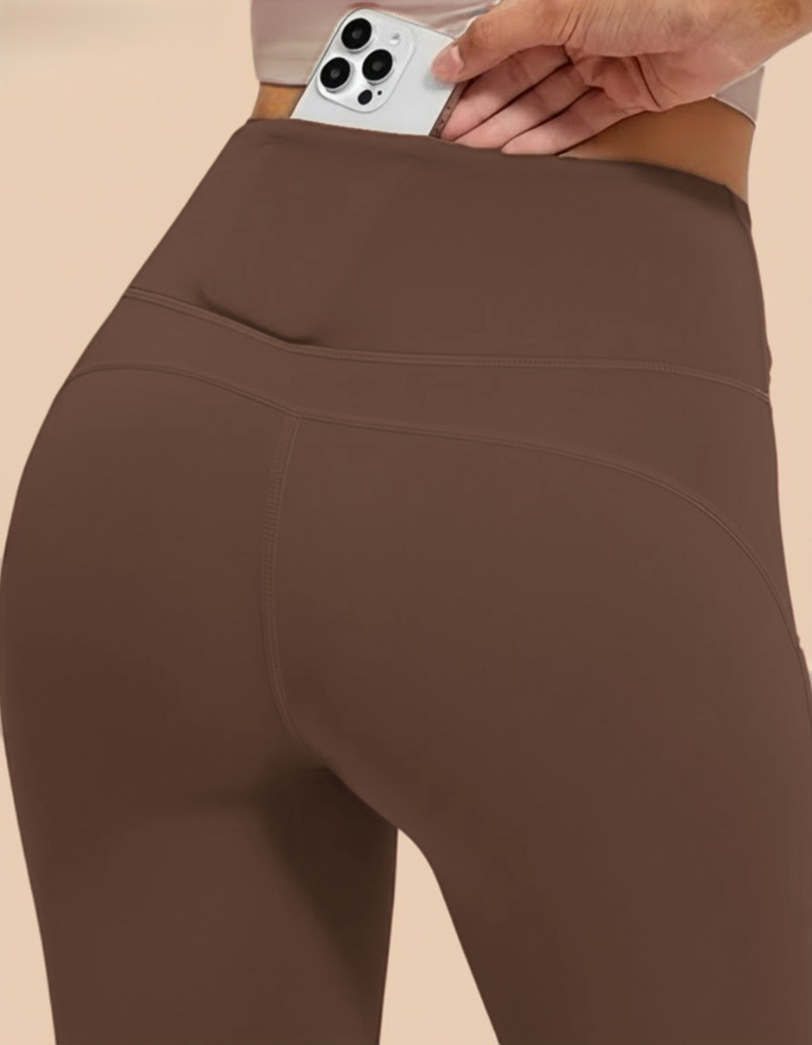 Leggings acampanados con bolsillo flare Mónaco.