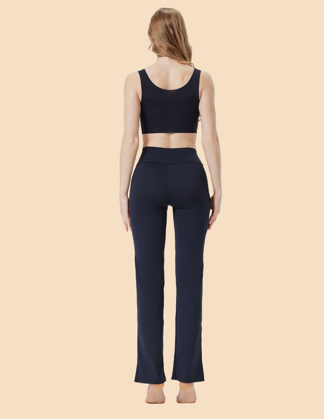 Leggings acampanados con bolsillo flare Mónaco.