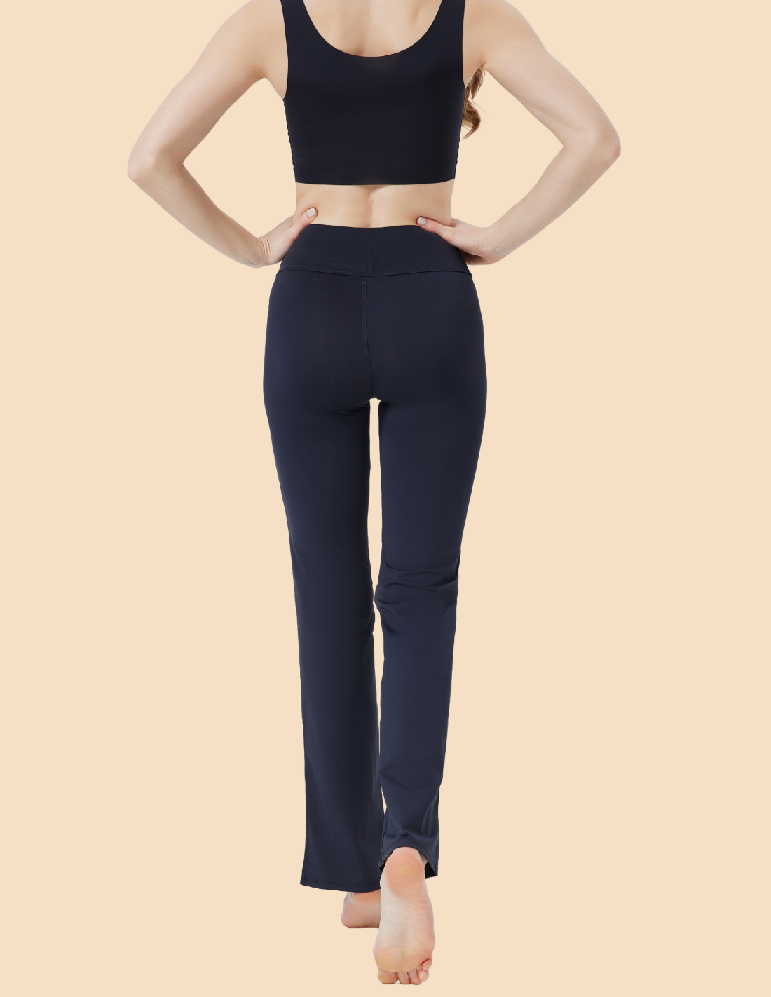 Leggings acampanados con bolsillo flare Mónaco.