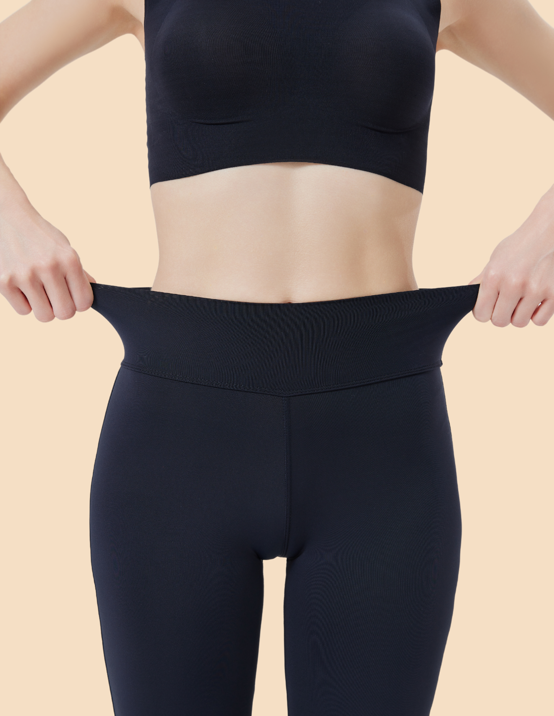 Leggings acampanados con bolsillo flare Mónaco.