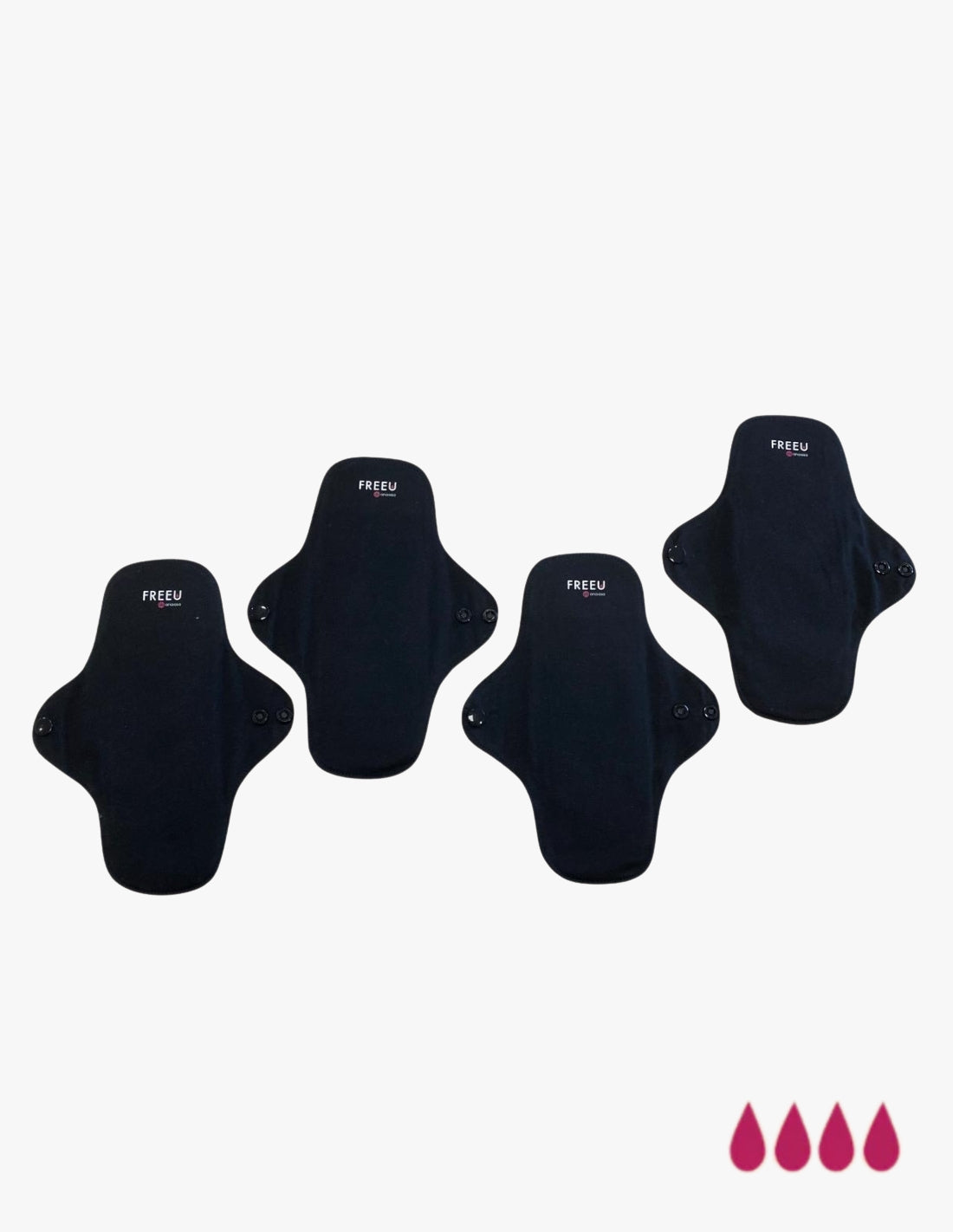 Paquet de 4 disques de coton extra absorbants – Jour