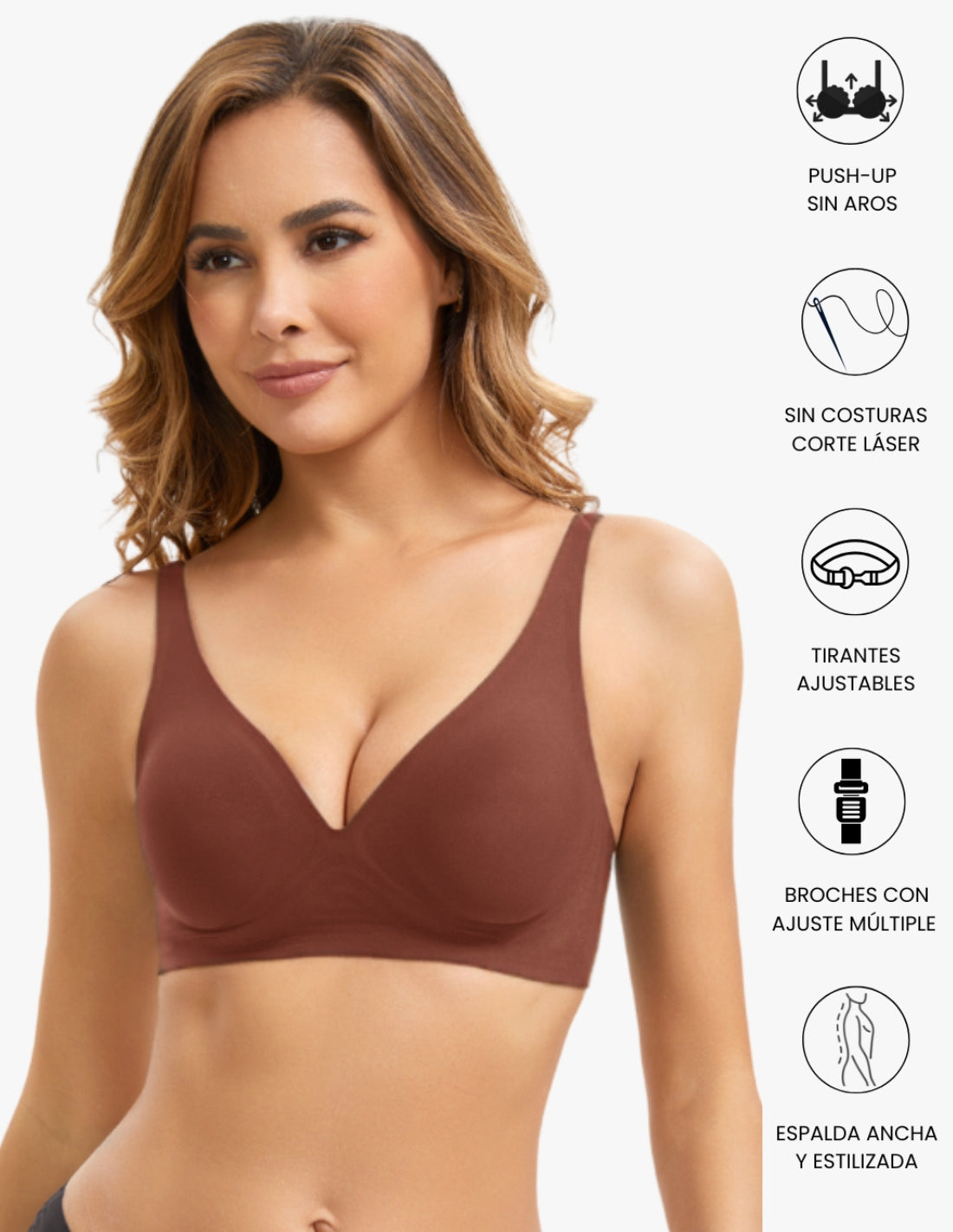 Soutien-gorge sans armatures Soft Stretch invisible Magic