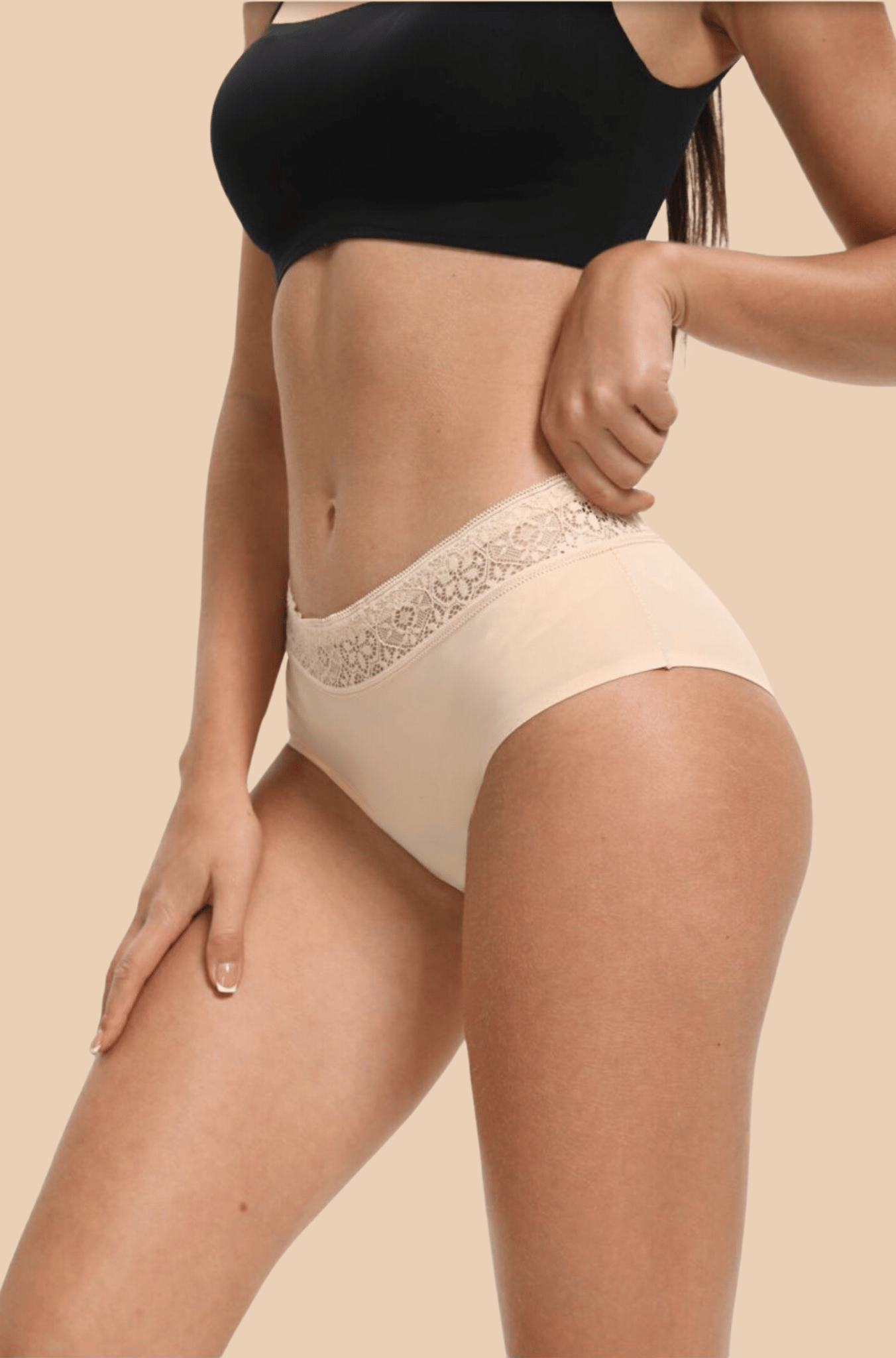Culotte menstruelle découpée au laser Sardaigne