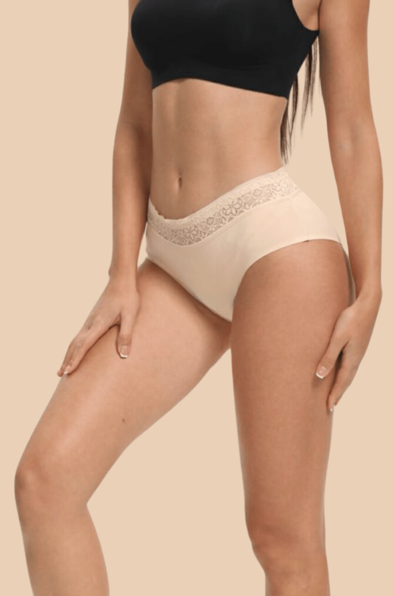 Culotte menstruelle découpée au laser Sardaigne