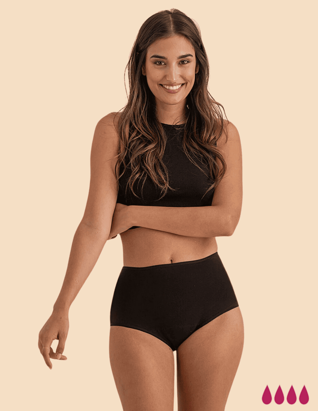 Braga Postparto reutilizable Extra Absorbente de algodón MAMAS