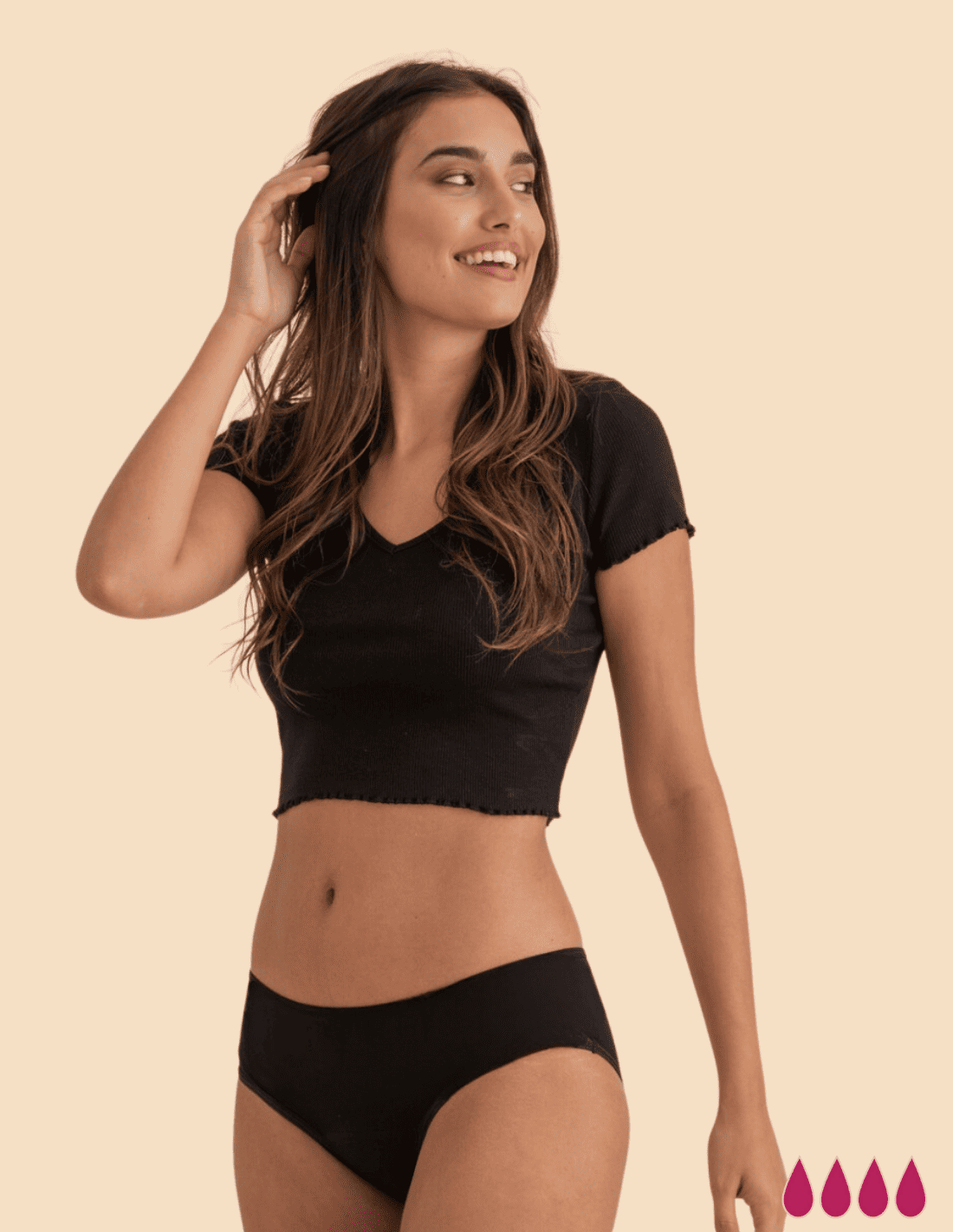 Braga menstrual Extra Absorbente flujo muy abundante Mer