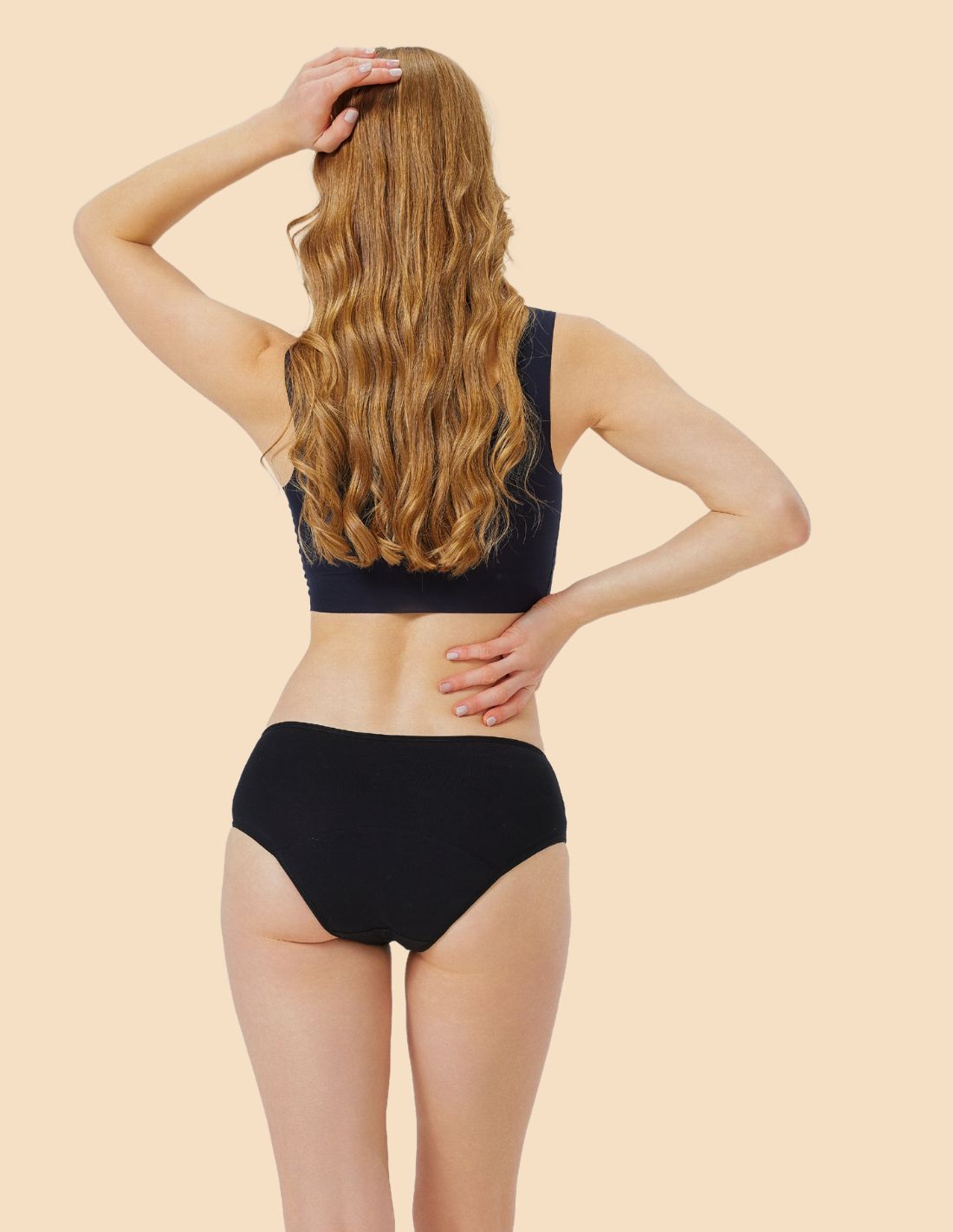 Braga menstrual Extra Absorbente de algodón flujo abundante Laia