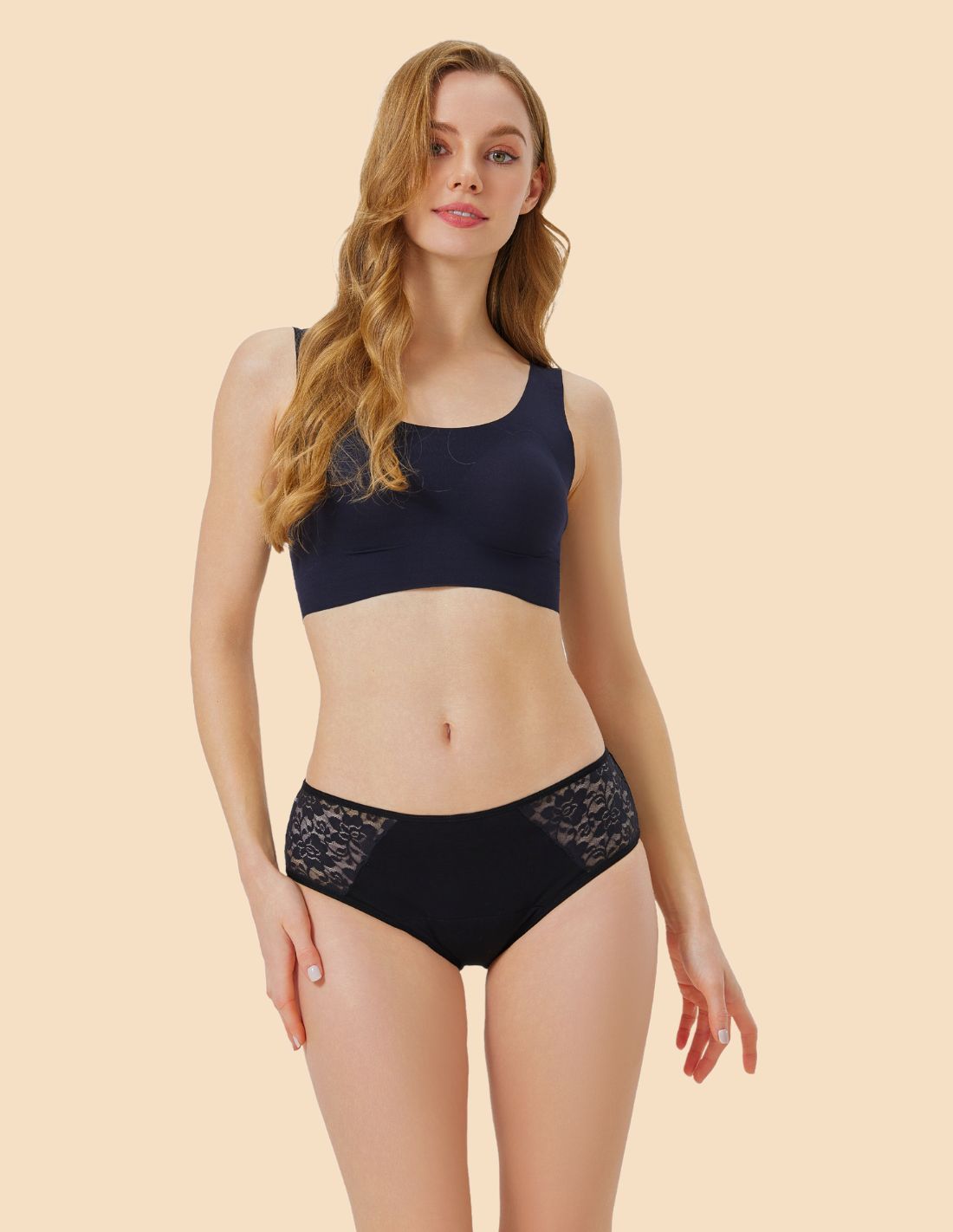 Braga menstrual Extra Absorbente de algodón flujo abundante Laia