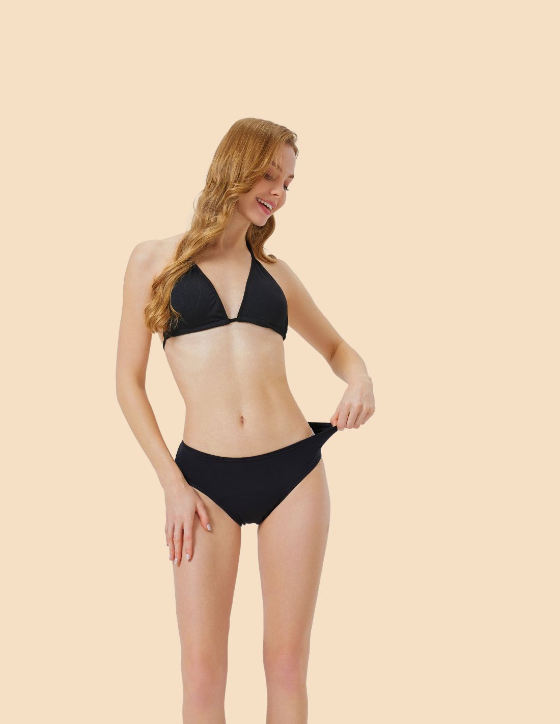 Bikini menstruel Céline pour femmes et adolescentes Absorption abondante Anti-fuite Céline