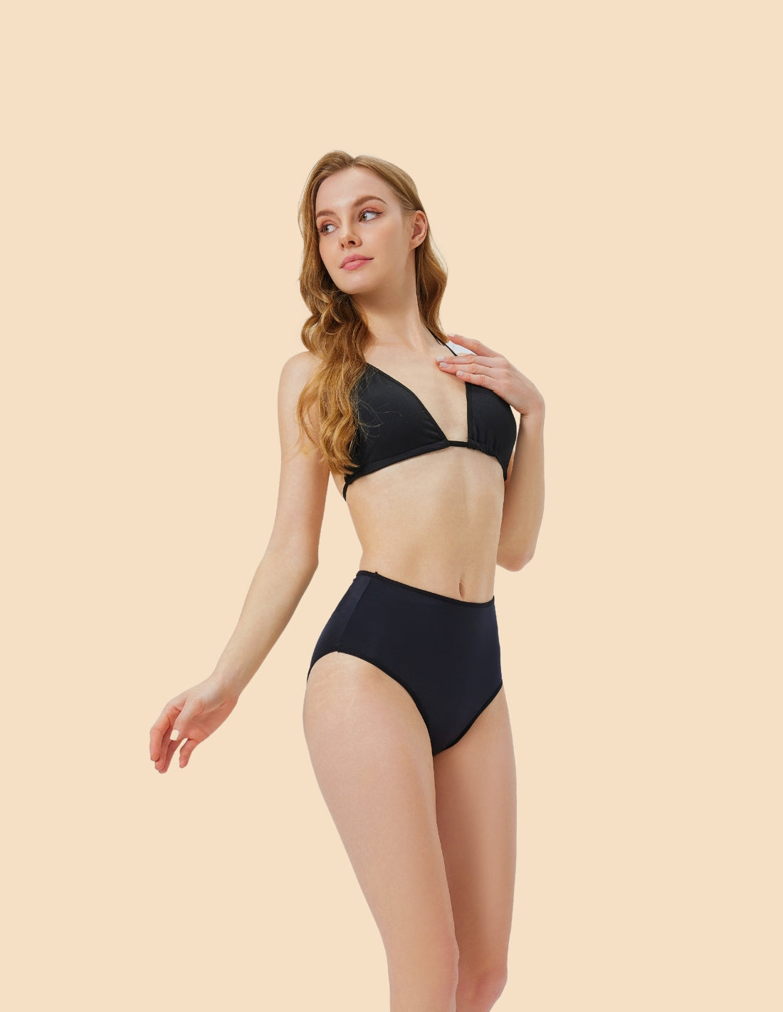 Reusable menstrual full swim bikini heavy flow protection up to 4 hours Briggite