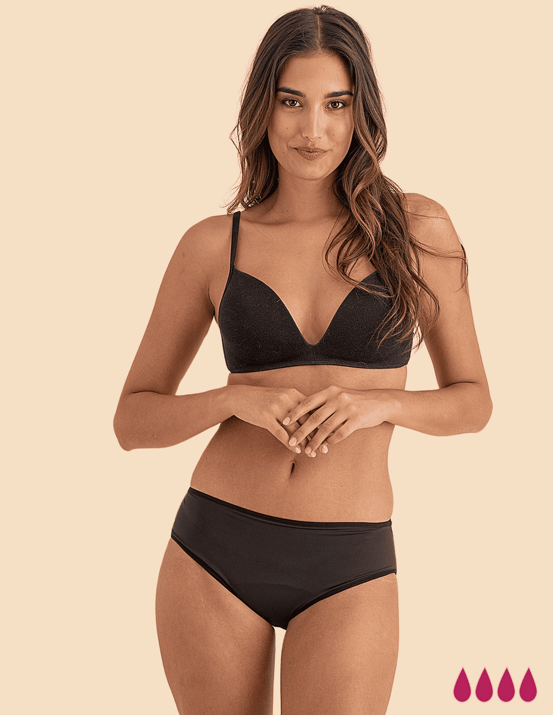 Bikini Menstrual Adolescentes Céline — Discreto, ultrafino y sin bultos