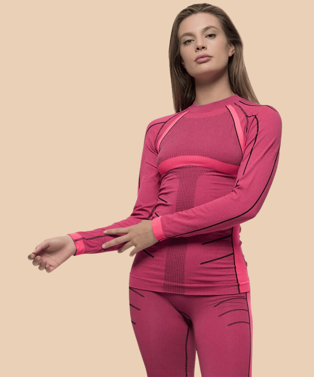 Set Camiseta y Legging deportivo con polipropileno, Acro