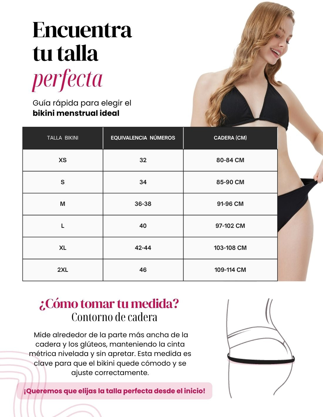 Pakiet 2 Bikini kostium menstruacyjny Céline