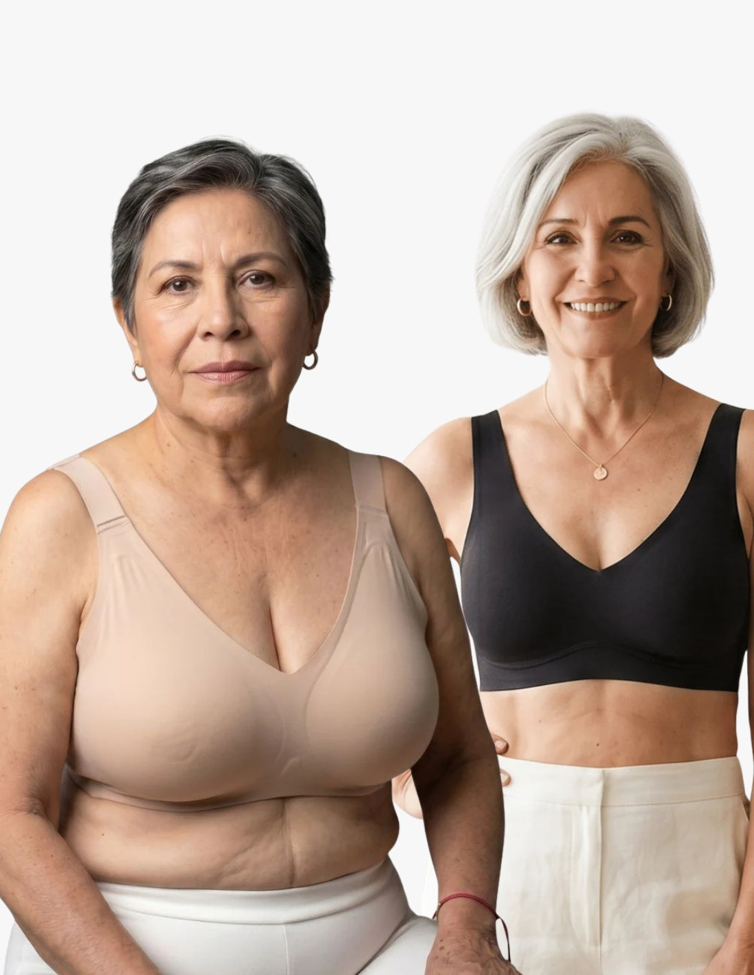 Wireless Bra D Cup – Chelo Collection | Removable Foam and Anti-Pressure Straps