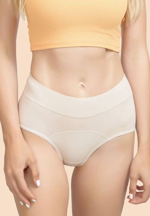 Pack de 3 bragas menstruales de algodón para incontinencia Indy