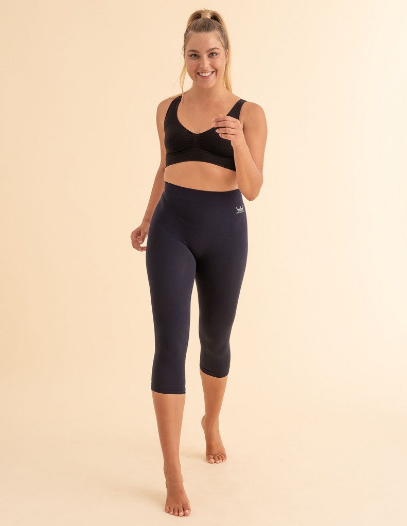 Womens Body Shaper, Slimming Capri Pants, Thighs Fat Burner, Best Workout  Sauna Suit, High Waist Tummy Control Shapewear for Weight Loss, Black -  Walmart.com