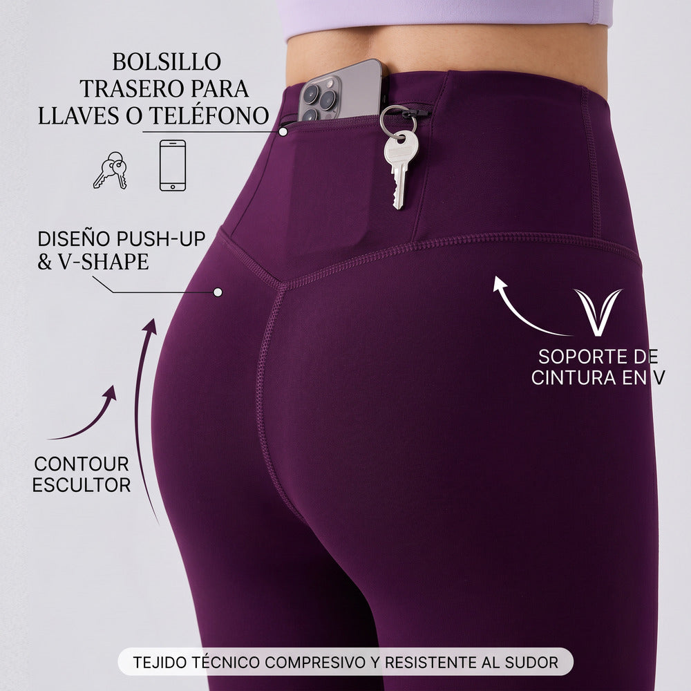 Legginsy sportowe Natura